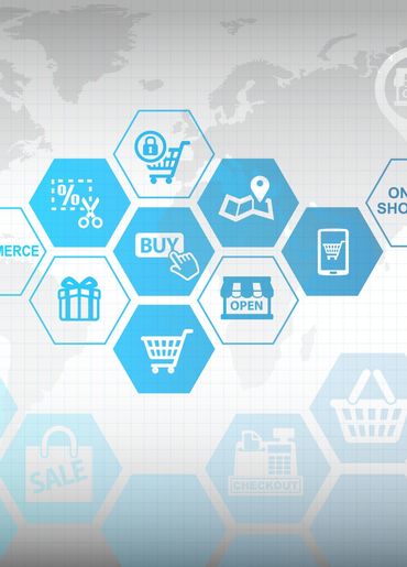 Online Shopping Grafik