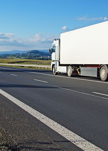 Arbeitsweg LKW